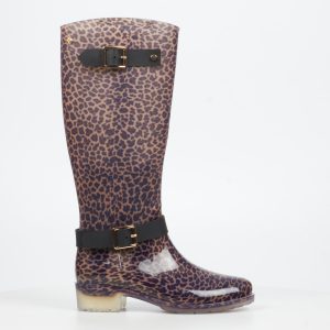 Cloudy 1 High Boots - Leopard